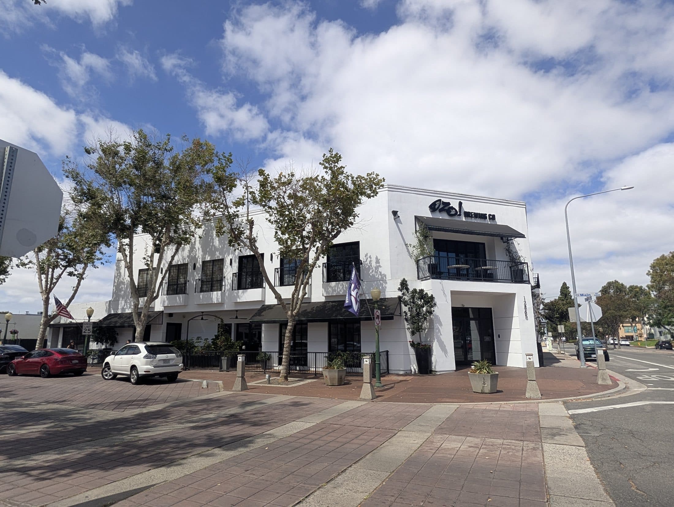 The Main Street entrance